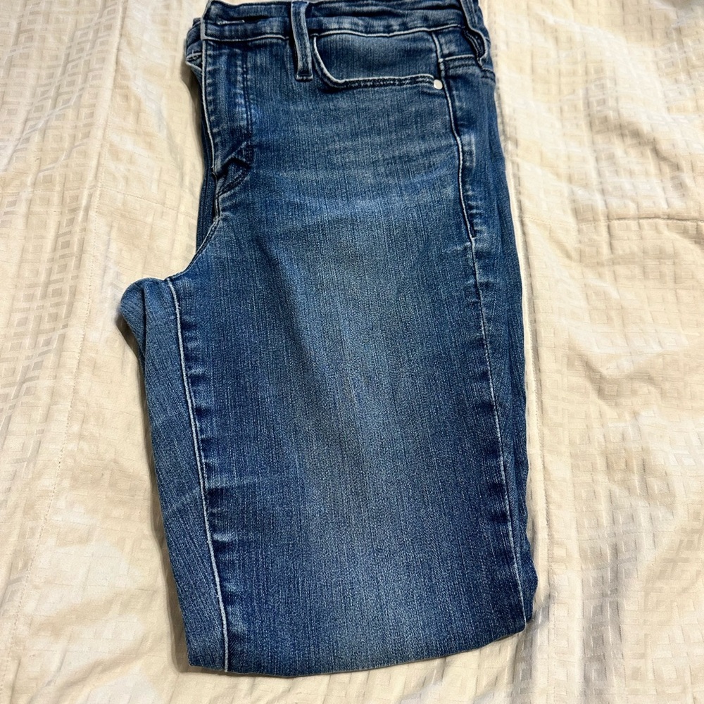 Athleta Women's Sculptek Skinny Jeans in Blue
